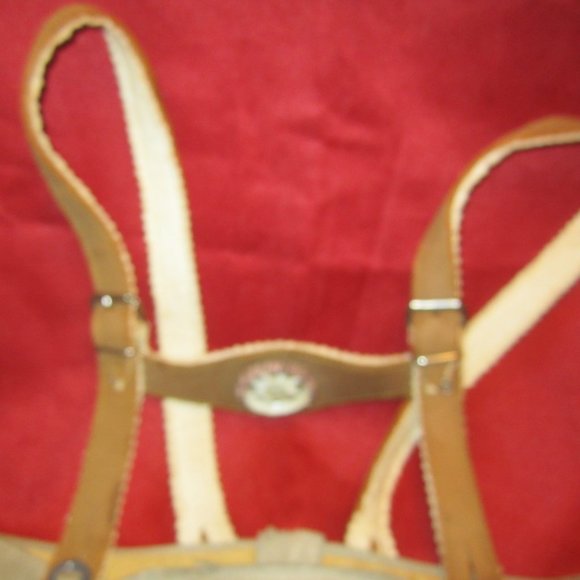 VTG 50'S GERMAN KIDS BAVARIAN LEDERHOSEN, TRADITIONAL WEAR - Picture 2 of 9